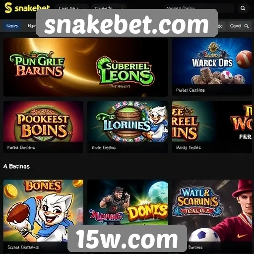 Analise dos jogos disponíveis no snakebet.com