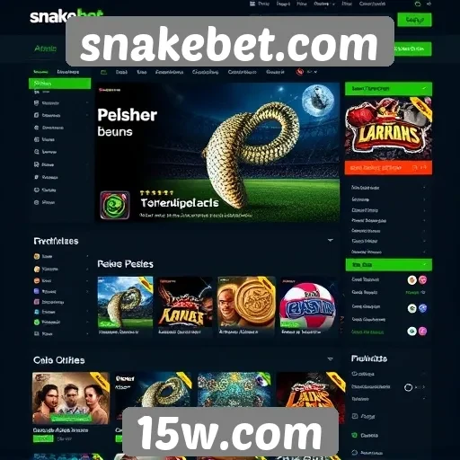 Interface e experiência do usuário no snakebet